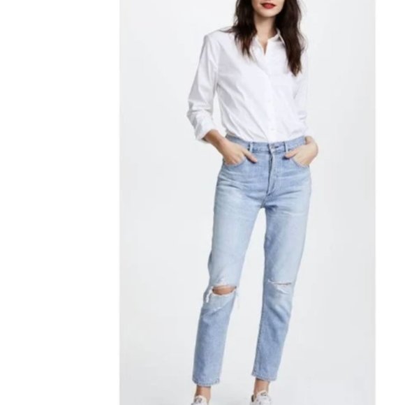 Citizens of Humanity Liya High Rise Crop Jeans - Picture 2 of 12
